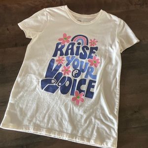 Girls short sleeve graphic T